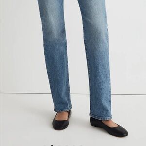 Madewell 90’s straight jean (enmore wash)
